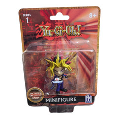 2020 Phat Mojo Series 1 YuGiOh ( Yami Yugi) Mini Figure exclusive Card NIB