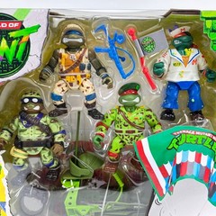 TMNT Sewer Heroes 4-Pack World of TMNT Action Figures military turtles exclusive
