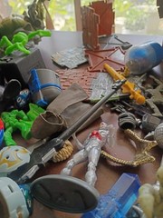 Huge Mixed Figure & Acccessoryy Lot,Skylander,Fortnite,Venom,Zombies, Plus Many