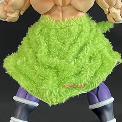1/10 Handmade Custom Green Wired Skirt For 9” SHF Broly Action Figure（No Figure