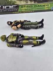 Sting Raider with Copperhead Swamp Viper ROC G.I. JOE COBRA Complete W/Box