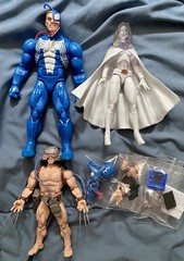 Marvel Legends Gamerverse Venom Weapon X Emma Frost 1/12 Action Figures X-Men