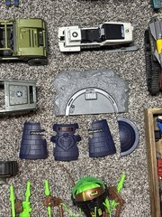 Vintage 1980’s GI Hasbro Mixed Parts Lot Sold As-is.