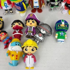Ryans World Mini Action Figures Mixed Lot of 25 Miniature Toys Cake Toppers