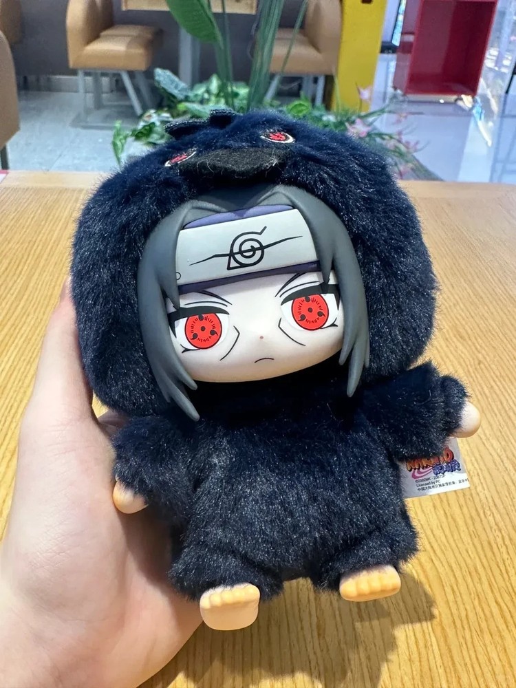 Naruto Shippuden Beast Party Itachi Cute Plush Doll Toy Keychain Pendant Gift