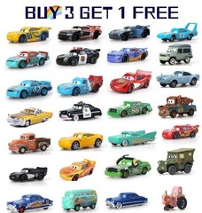 Disney Pixar Cars Alloy Model Toys Car Lightning Mater 1:55 Die-cast FUN Gift