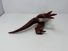 Jurassic World Carnotaurus Dinosaur Figure Red Black Used