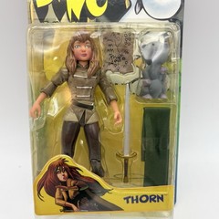 Jeff Smith’s Bone Thorn 7″ Action Figure w/Map Possum 1999 Vintage ReSaurus