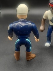 Police Academy Action Figure Lot Of 3 Mahoney, Jones & Tackleberry