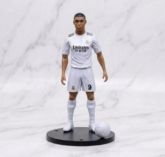 18cm Soccer Figures Messi Mbappe Ronaldo Yamal Football Action Toy PVC Doll Gift