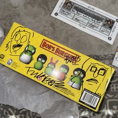 Signed BOB’S BURGERS KUCHI KOPI FAMILY FIGURE GAMESTOP 2018 – New in Box COA
