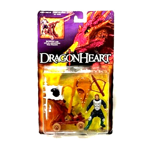 Kenner /Hasbro-Dragonheart-BOWEN W/ Spear-Shooting War Wagon New 1995 VTG