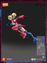 BLOKEES DC Heroes Harley Quinn 1/12 Action Figure Champion Class Model Toy Gift