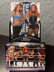 WWE Becky Lynch Lot Debut w/ Charlotte Flair & Sasha + Superstar Transformations