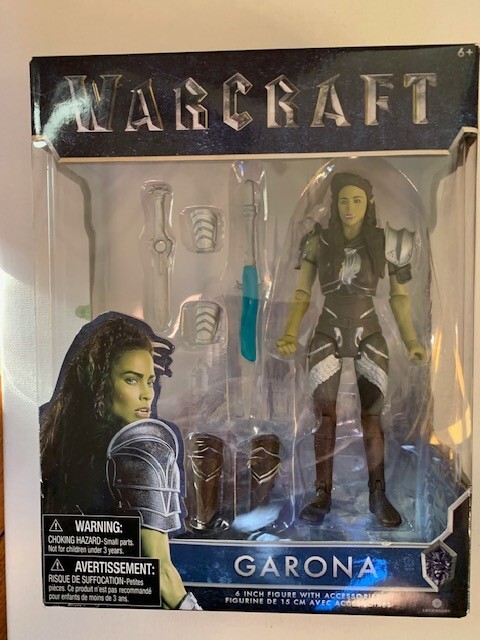 Jakks Pacific 2016 Warcraft Movie 6in Garona with Broken Spear Dagger Leg Armor