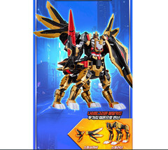 Metal Cardbot W NightGriffon Transformer Robot Jet Aircraft Korean Action Figure