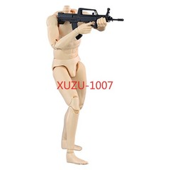 1:6 Scale Muscular Male Action Body Model 12″ Action Figure Body For Hot Toys
