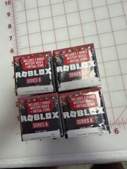 Lot of 4 Roblox Celebrity Series 8 Blind Box Mystery Cube Bronze Color New
