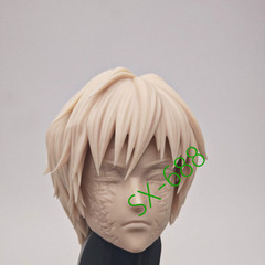 1/12 Jujutsu Kaisen Zenin Maki Head Carving For 6″Romankey Figure Body
