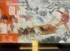 GI JOE 1969 THE ADVENTURES OF”POLAR EXPLORER THE FIGHT FOR SURVIVAL ORIGINAL BOX