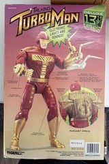 1996 Vintage Talking Turbo Man Jingle All The Way Action Figure NRFB