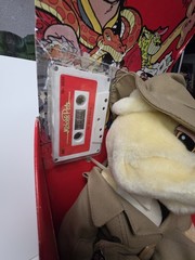 Michaels Pets Mr. Bill The Security Guard with Cassette Tape. Ideal Toys 1987