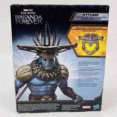 HASBRO BLACK PANTHER 2 WAKANDA FOREVER ATTUMA SHARK ARMOR MASK COSPLAY