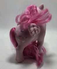 VTG Heart Throb My Little Pony MLP G1 Pegasu 1984 Hong Kong Pink Silver Glitter