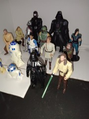 Star Wars action figure lot of 15 loose See Photos Condition And Age Varies