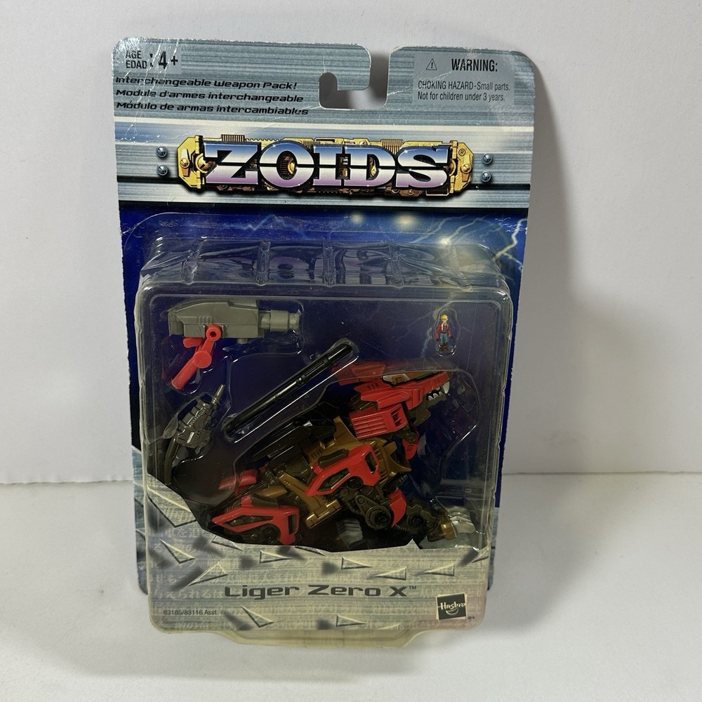 Zoids Liger Zero X Hasbro Complete Action Figure Brand New Sealed