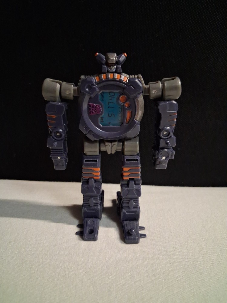 Transformers 2007 Movie Meantime Complete Hasbro Real Gear Robots Watch Figure