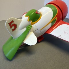 Disney Pixar Planes EL CHUPACABRA Toy Plane With Cape Propellor Turns