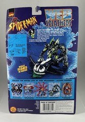 1997 Marvel Spider-Man Web Slashers BLACK SEA VENOM Figure ToyBiz MOC