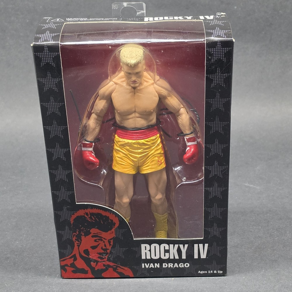 2017 NECA Rocky IV 40th Anniversary Ivan Drago Action Figure (Yellow Shorts)