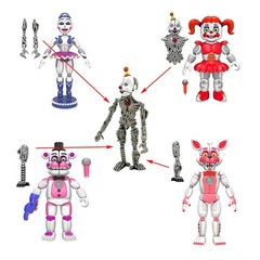 Funko Five Nights At Freddy Ennard Ballora Baby Funtime Foxy 5″ Action Figure