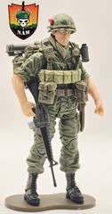 VIETNAM US ARMY Rifleman w/ Gear – Marauder GR 1:18 Scale 4″ GI Joe Type Figure
