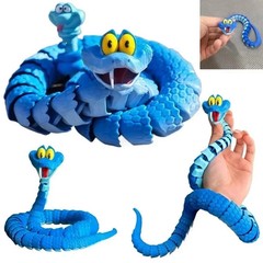 30cm Gary Snake: Disney Zootopia 2 Articulated Simulation Toy Snake, 3d Printed*