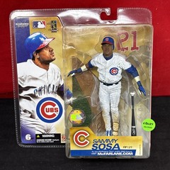 McFarlane MLB Chicago Cubs Sammy Sosa Pinstripes Variant Series 6 Action Figure
