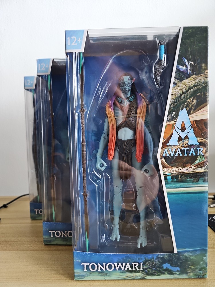 3x Avatar Way of the Water Movie Tonowari McFarlane Toys Disney action figure