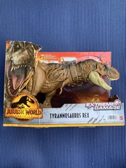 Mattel – Jurassic World Extreme Damage Tyrannosaurus Rex Toy – Multicolor…