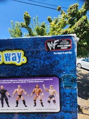 NIB Jakks WWF World Title Belt Series KB Toys Stone Cold Steve Austin Rare