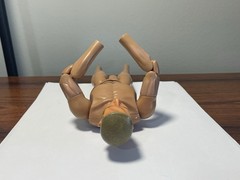 GI Joe 1/6 Scale Action Figure 12″ Green Face Paint NUDE #11 NO HANDS OR FEET