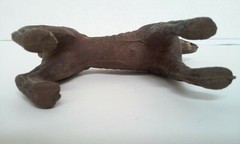 Vintage Doberman Pinscher 4 3/4″ Tall Rubber Dog Figure Hong Kong 1970’s