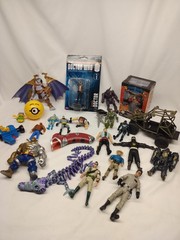 22pc Assorted Toy Lot – Batman Spiderman Final Faction Doctor Who Mcdonalds
