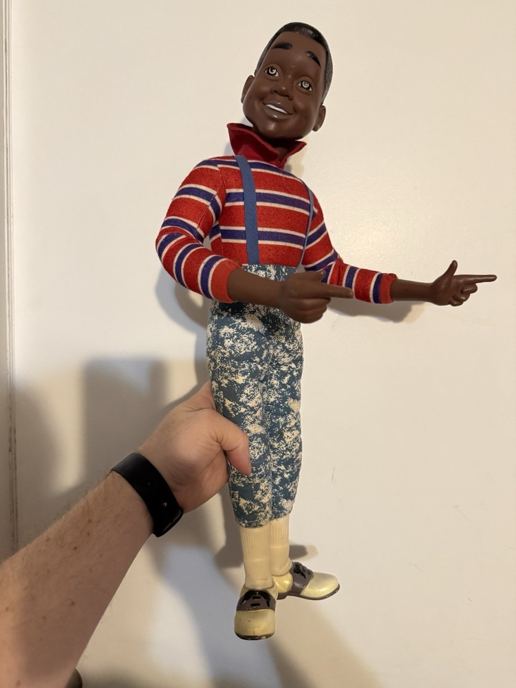 Vintage 90’s Steve Urkel Doll Family Matters TV Show NO Glasses Doesn’t Talk