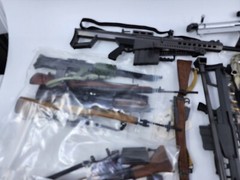 Huge 1/6 Scale Military Weapons Gear Lot Demon, Twizted, Ultimate Solder & More