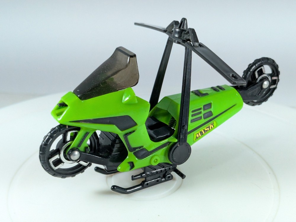 Vintage 1985 M.A.S.K. CONDOR MASK Kenner Motorcycle Helicopter