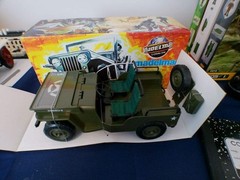 VINTAGE RARE MADELMAN WWII U.S. ARMY JEEP BRAND NEW IN BOX !!