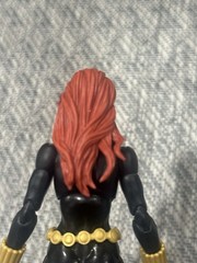 Marvel Legends Kitbash Pinless Black Widow (read Description)