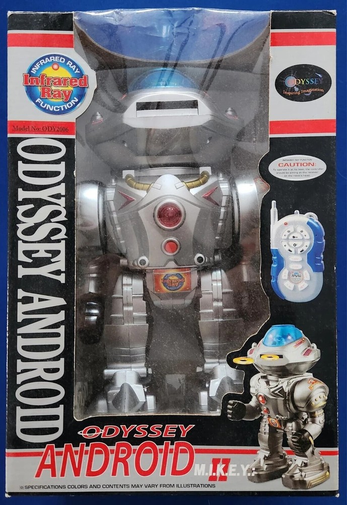 Odyssey Android M.I.K.E.Y. Infrared Ray Function Super Robot Disc Shooter